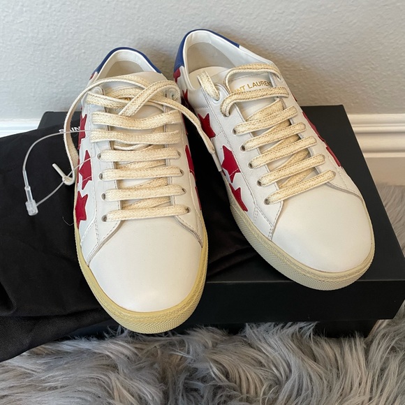 Saint Laurent Court Classic SL/06 Star Sneaker35.5 - Picture 5 of 9